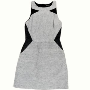 BANANA REPUBLIC | Black and White Tweed Dress Size 4
